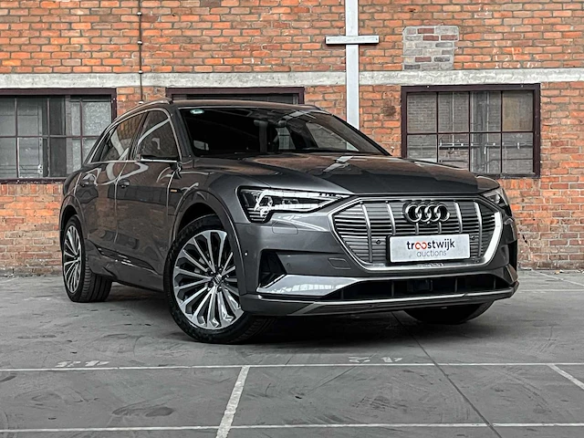 Audi e-tron 55 quattro advanced 95 kwh s-line 360pk 2019 (origineel-nl + 1e eigenaar), zg-864-x - afbeelding 45 van  47