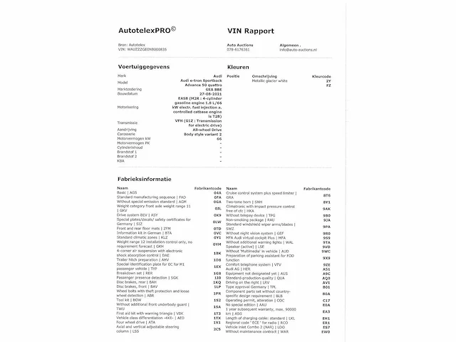 Audi e-tron sportback 50 quattro 313pk automaat 2022 - afbeelding 30 van  38