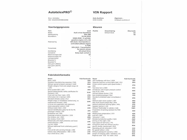 Audi e-tron sportback 50 quattro 71 kwh 230kw automaat 2022 - afbeelding 6 van  16
