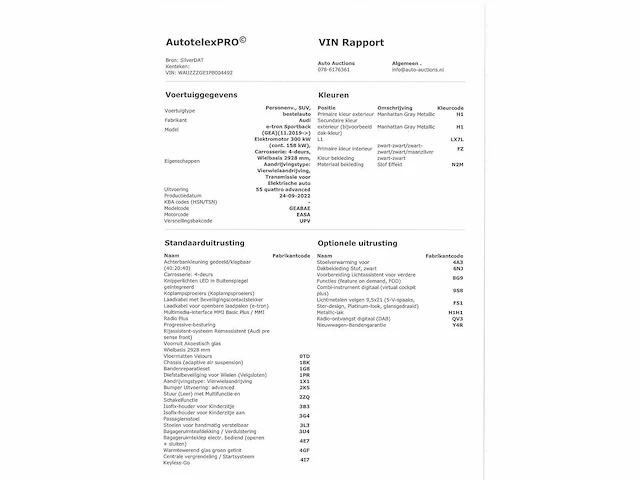 Audi e-tron sportback 55 quattro 95 kwh 300kw automaat 2022 - afbeelding 6 van  17