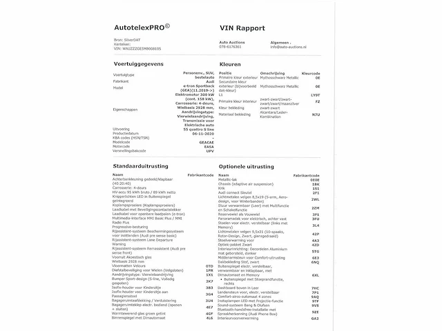 Audi e-tron sportback 55 quattro 95 kwh s-line 2x 300kw automaat 2020 - afbeelding 44 van  47