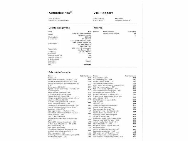 Audi e-tron sportback 55 quattro s-line 300kw automaat 2020 - afbeelding 36 van  43