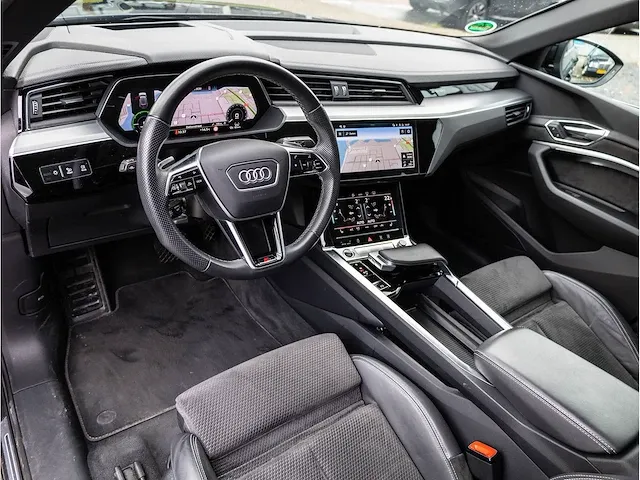 Audi e-tron sportback 55 quattro s-line 300kw automaat 2021 panodak 360°camera keyless head-up matrix led 21"inch - afbeelding 3 van  42