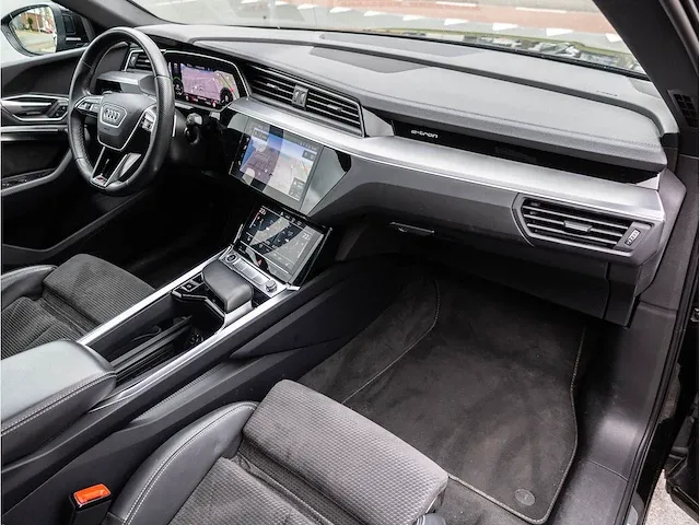 Audi e-tron sportback 55 quattro s-line 300kw automaat 2021 panodak 360°camera keyless head-up matrix led 21"inch - afbeelding 6 van  42