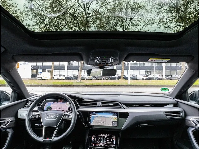 Audi e-tron sportback 55 quattro s-line 300kw automaat 2021 panodak 360°camera keyless head-up matrix led 21"inch - afbeelding 8 van  42