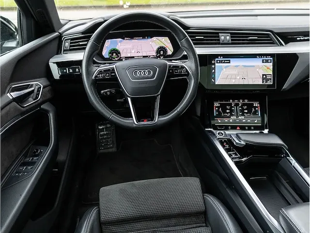 Audi e-tron sportback 55 quattro s-line 300kw automaat 2021 panodak 360°camera keyless head-up matrix led 21"inch - afbeelding 10 van  42