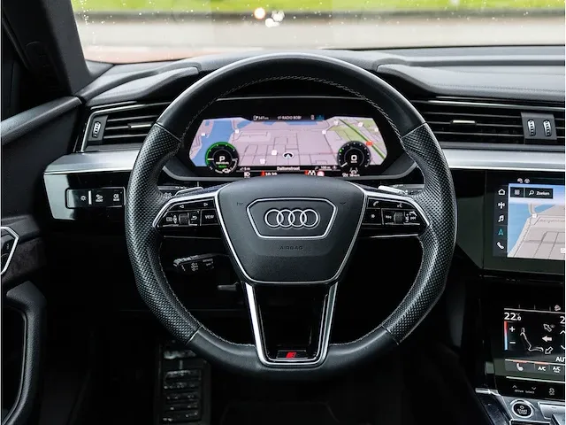 Audi e-tron sportback 55 quattro s-line 300kw automaat 2021 panodak 360°camera keyless head-up matrix led 21"inch - afbeelding 11 van  42