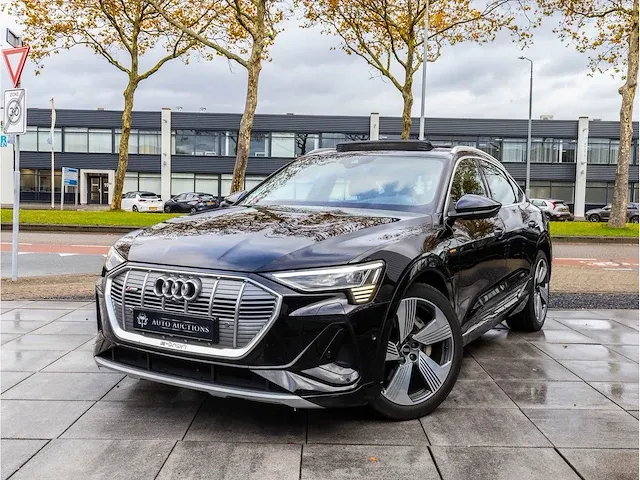 Audi e-tron sportback 55 quattro s-line 300kw automaat 2021 panodak 360°camera keyless head-up matrix led 21"inch - afbeelding 1 van  42