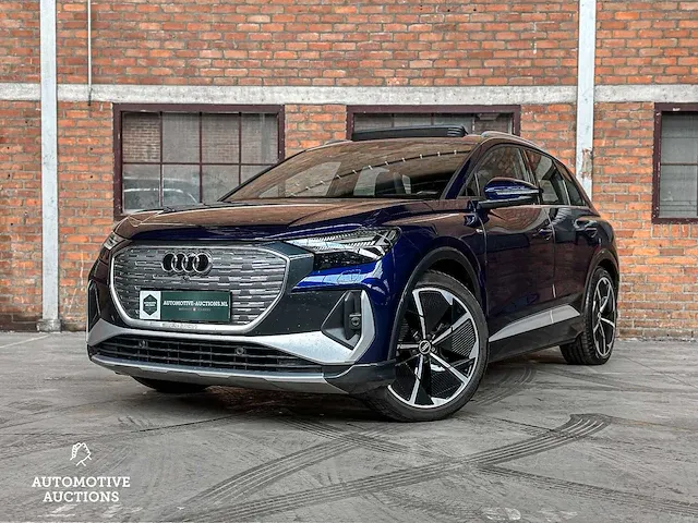 Audi q4 e-tron 35 s-line launch edition 55 kwh 170pk 2021, t-639-dp - afbeelding 1 van  83