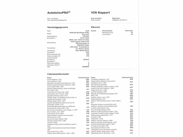 Audi q4 sportback e-tron 35 edition 55 kwh 125kw automaat 2022 - afbeelding 9 van  19