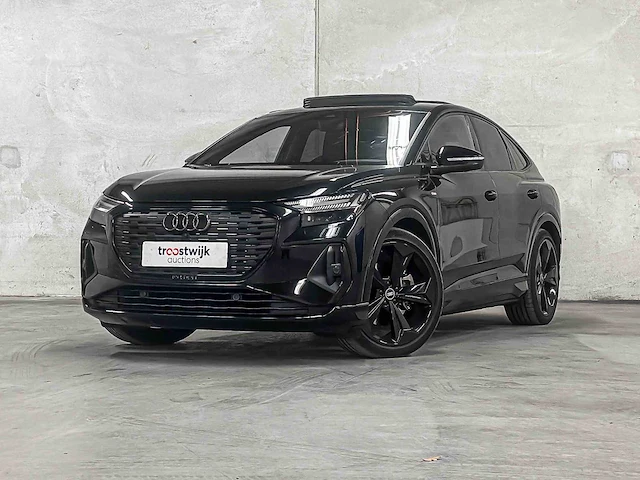 Audi q4 sportback e-tron s-line 50 quattro advanced edition (black-optic) 77kwh 299pk 2021 (origineel-nl), n-644-ph - afbeelding 1 van  66