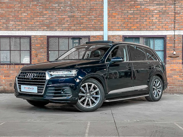 Audi q7 3.0 tdi quattro s-line + 7p 272pk 2016, k-048-xb - afbeelding 1 van  59