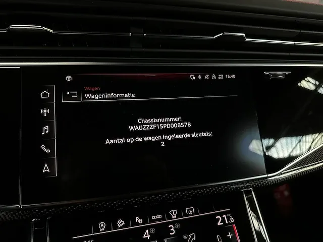 Audi q8 s-line 50 tdi qauttro -carbon- 286pk 2023 -fabrieksgarantie- - afbeelding 53 van  83