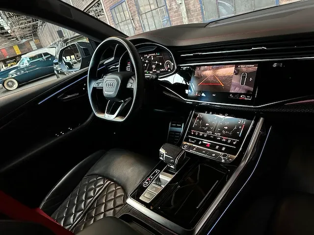 Audi q8 s-line 50 tdi qauttro -carbon- 286pk 2023 -fabrieksgarantie- - afbeelding 79 van  83