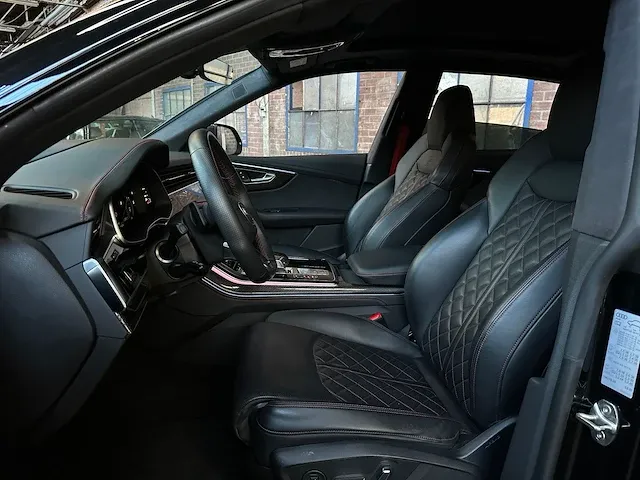 Audi q8 s-line 50 tdi qauttro -carbon- 286pk 2023 -fabrieksgarantie- - afbeelding 82 van  83