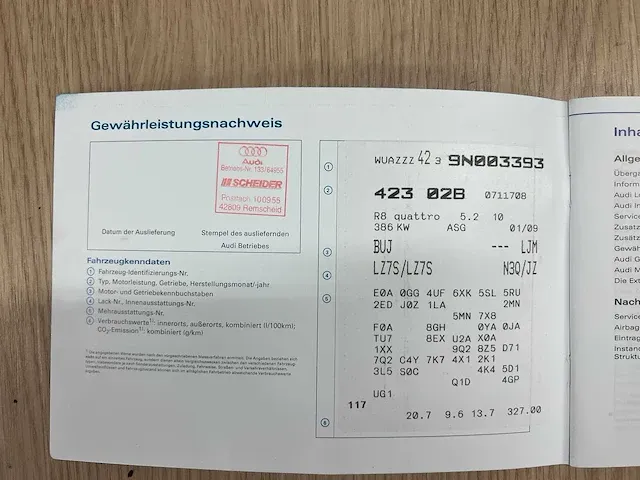 Audi r8 5.2 v10 fsi 525pk -carbon- 2010, 74-ngz-1 - afbeelding 58 van  65
