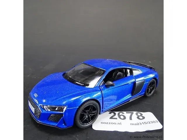 Audi r8 coupé blauw - afbeelding 1 van  5