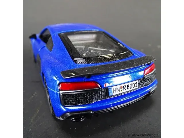 Audi r8 coupé blauw - afbeelding 3 van  5