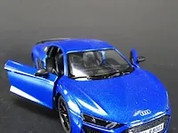 Audi r8 coupé blauw - afbeelding 4 van  5