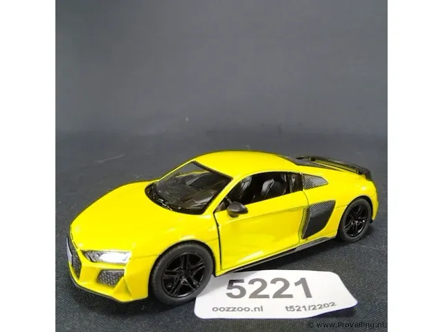 Audi r8 coupé geel - afbeelding 1 van  5