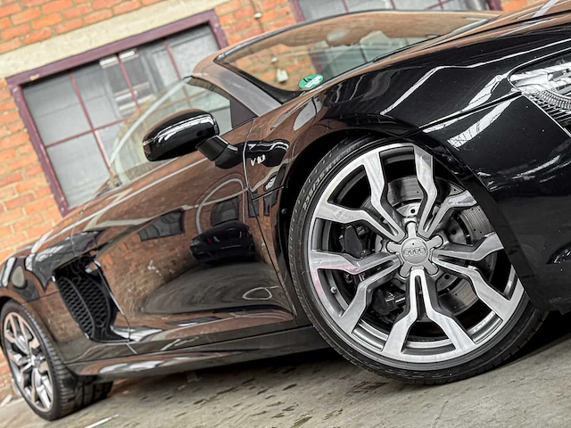 Audi r8 spyder 5.2 v10 fsi 525pk 2010, jr-807-k - afbeelding 2 van  48