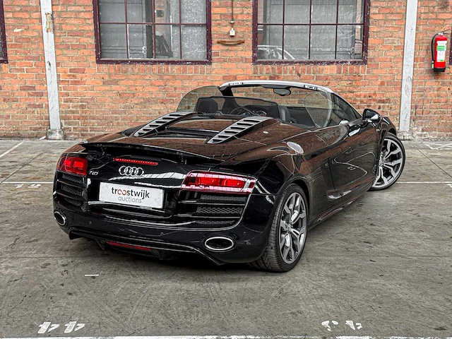Audi r8 spyder 5.2 v10 fsi 525pk 2010, jr-807-k - afbeelding 6 van  48
