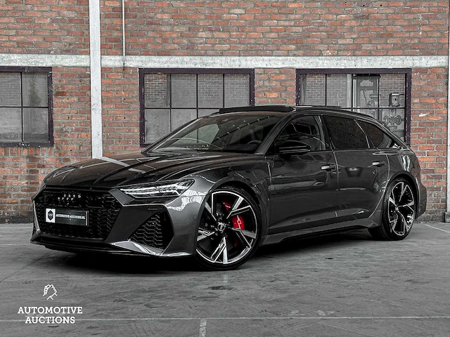 Audi rs6 4.0 v8 c8 quattro avant dynamic+ 600pk 2019 - afbeelding 1 van  77