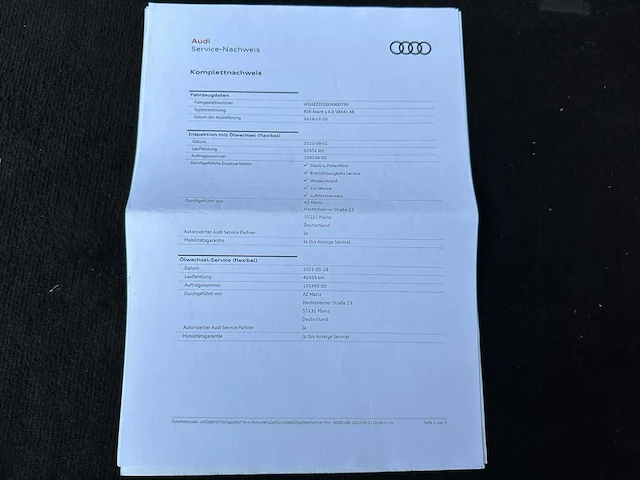 Audi rs6 4.0 v8 c8 quattro avant dynamic+ 600pk 2019 - afbeelding 69 van  77