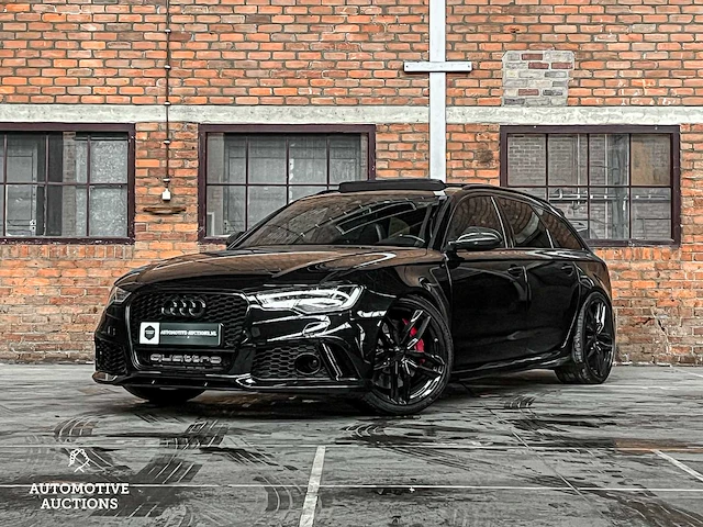 Audi rs6 avant 4.0 tfsi v8 quattro -carbon- pro line plus 720pk 2014, zv-882-f - afbeelding 1 van  85