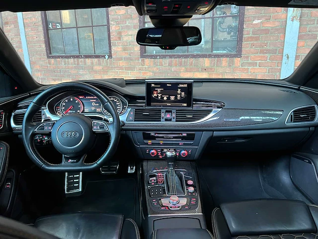 Audi rs6 avant 4.0 v8 tfsi quattro (performance) pro line plus c7 605pk 2017 (carbon), rs-956-n - afbeelding 31 van  79