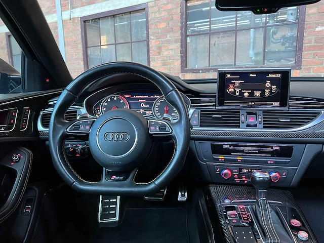Audi rs6 avant 4.0 v8 tfsi quattro (performance) pro line plus c7 605pk 2017 (carbon), rs-956-n - afbeelding 32 van  79