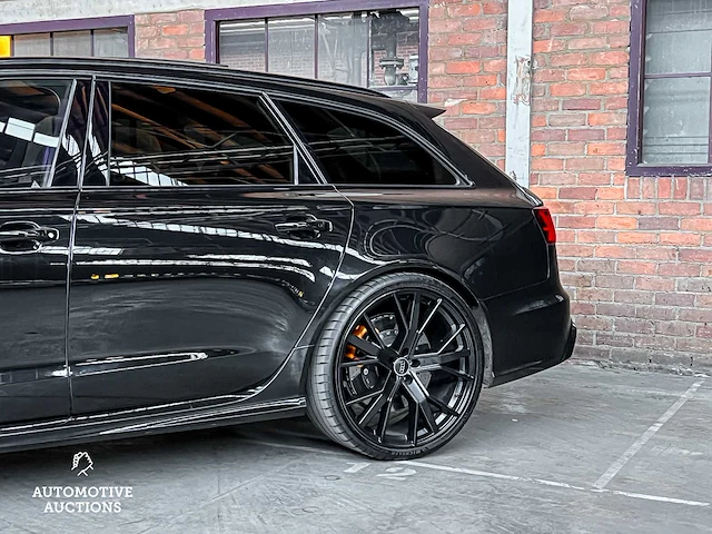 Audi rs6 avant 4.0 v8 tfsi quattro (performance) pro line plus c7 605pk 2017 (carbon), rs-956-n - afbeelding 45 van  79