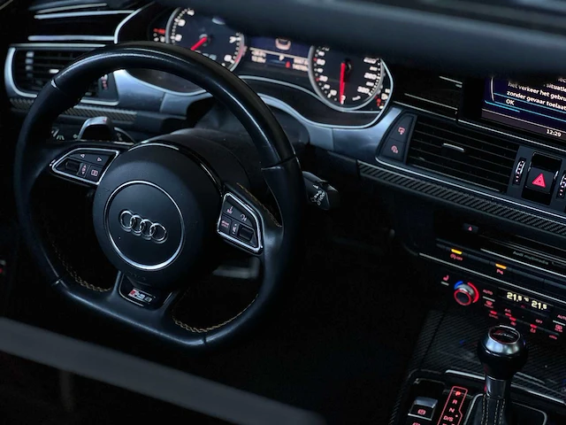 Audi rs6 avant 4.0 v8 tfsi quattro (performance) pro line plus c7 605pk 2017 (carbon), rs-956-n - afbeelding 64 van  79