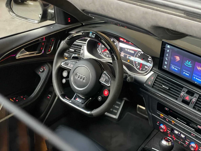 Audi rs6 avant 4.0 v8 tfsi quattro pro line plus 700+pk 2015 (milltek & akrapovic) , sl-779-j - afbeelding 33 van  74