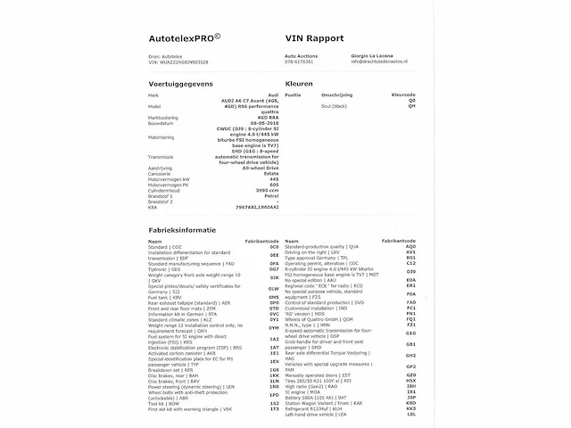 Audi rs6 avant performance abt nogaro edition 1/150 705pk automaat 2018 - afbeelding 39 van  45