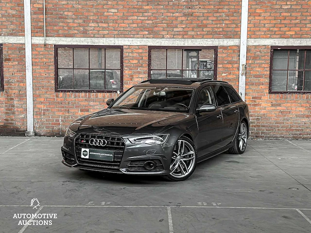 Audi s6 avant s-line 4.0 tfsi v8 proline+ 450pk 2016, h-586-jn - afbeelding 3 van  77