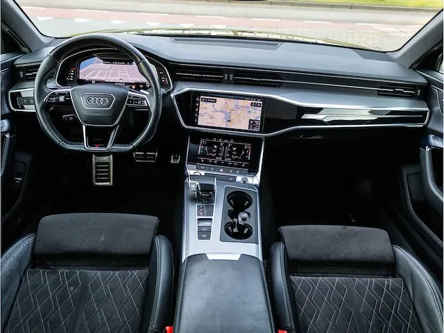 Audi s6 avant tdi quattro 350pk automaat 2019 panoramadak 360°camera bang&olufsen 22"inch vossen, n-555-bt - afbeelding 7 van  45