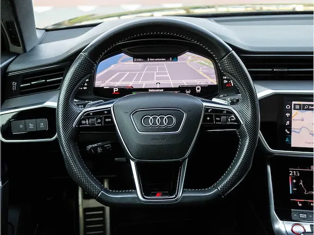 Audi s6 avant tdi quattro 350pk automaat 2019 panoramadak 360°camera bang&olufsen 22"inch vossen, n-555-bt - afbeelding 11 van  45