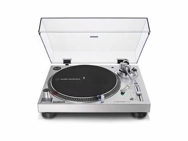 Audio-technica at-lp120x draaitafel met directe aandrijving zilver - afbeelding 1 van  2