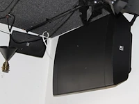 Audiosysteem audac bestaande uit een mixer, versterker, acht wandspeakers en een subwoofer. - afbeelding 3 van  3