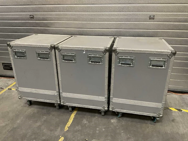 Audipack flightcase (57x55cm) (3x) - afbeelding 1 van  5