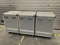 Audipack flightcase (57x55cm) (3x) - afbeelding 1 van  5