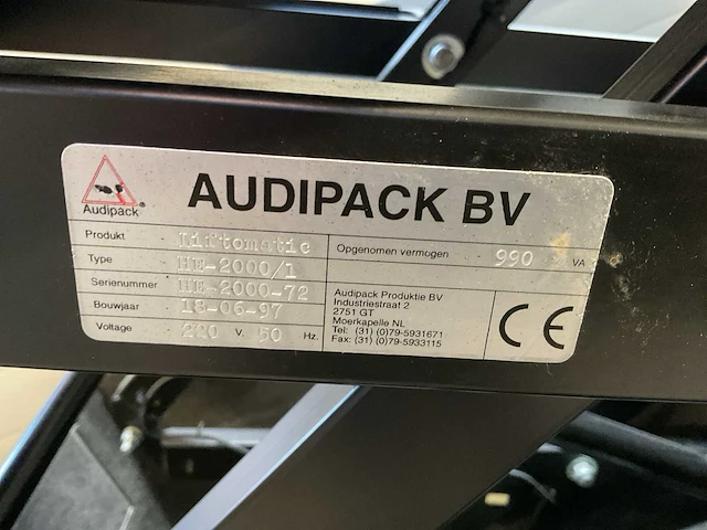 Audipack liftomatic he-2000/1 projector lift in flightcase - afbeelding 8 van  12