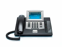 Auerswald comfortel 2600 telefoon met antwoordapparaat en luidspreker 109 cm (43 inch) kleurenscherm sd-kaartsleuf usb zwart - afbeelding 1 van  3