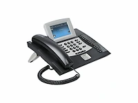 Auerswald comfortel 2600 telefoon met antwoordapparaat en luidspreker 109 cm (43 inch) kleurenscherm sd-kaartsleuf usb zwart - afbeelding 2 van  3