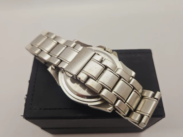 August steiner as8077ss herenhorloge inclusief doos - afbeelding 7 van  9