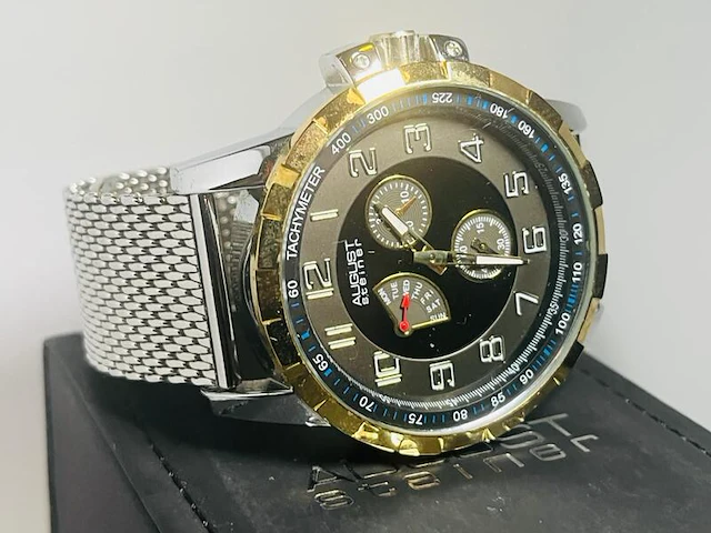 August steiner multi-color dial herenhorloge - showmodel - afbeelding 2 van  7