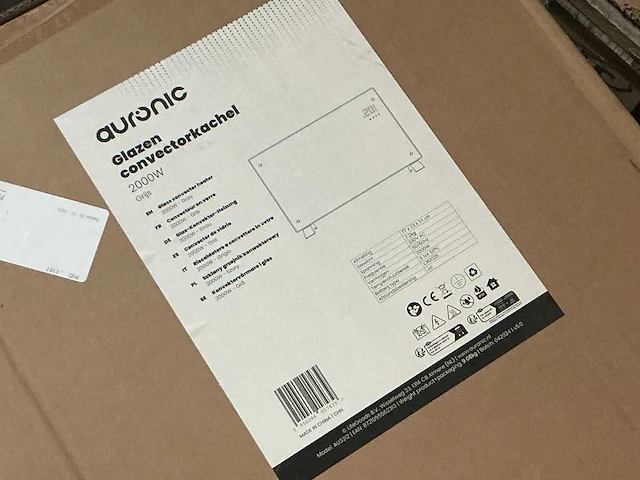Auronic convector kachel (4x) - afbeelding 4 van  4