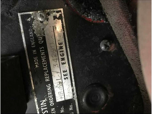 Austin healey - 3000 - 100/6 - 1966 - oldtimer - afbeelding 11 van  30