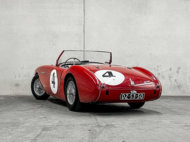 Austin-healey 100 bn-1 cabriolet lhd 90pk 1955 oldtimer, dz-53-50 - afbeelding 2 van  43